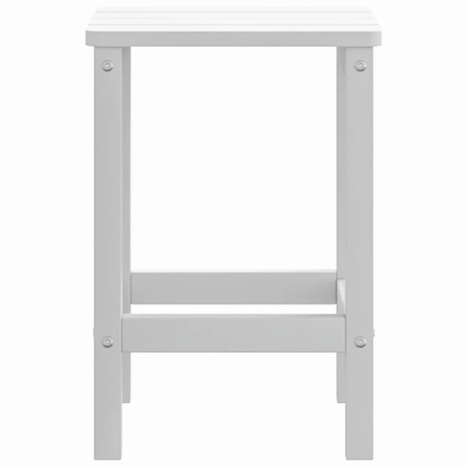Aibecy Patio Adirondack Table White 15