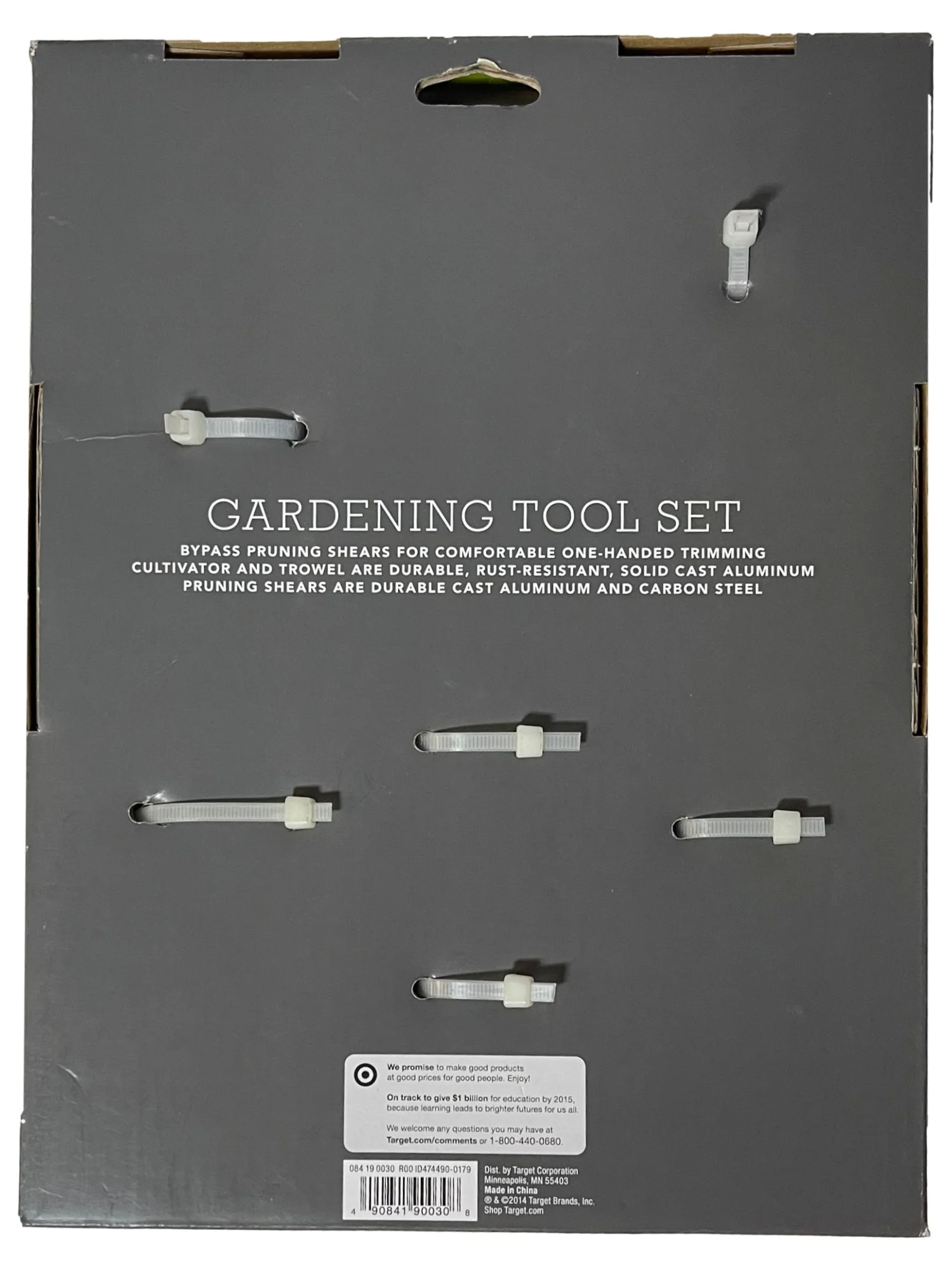 Threshold Poppy Garden Tool Set, Pruning Shears, Gardening Trowel & Cultivator