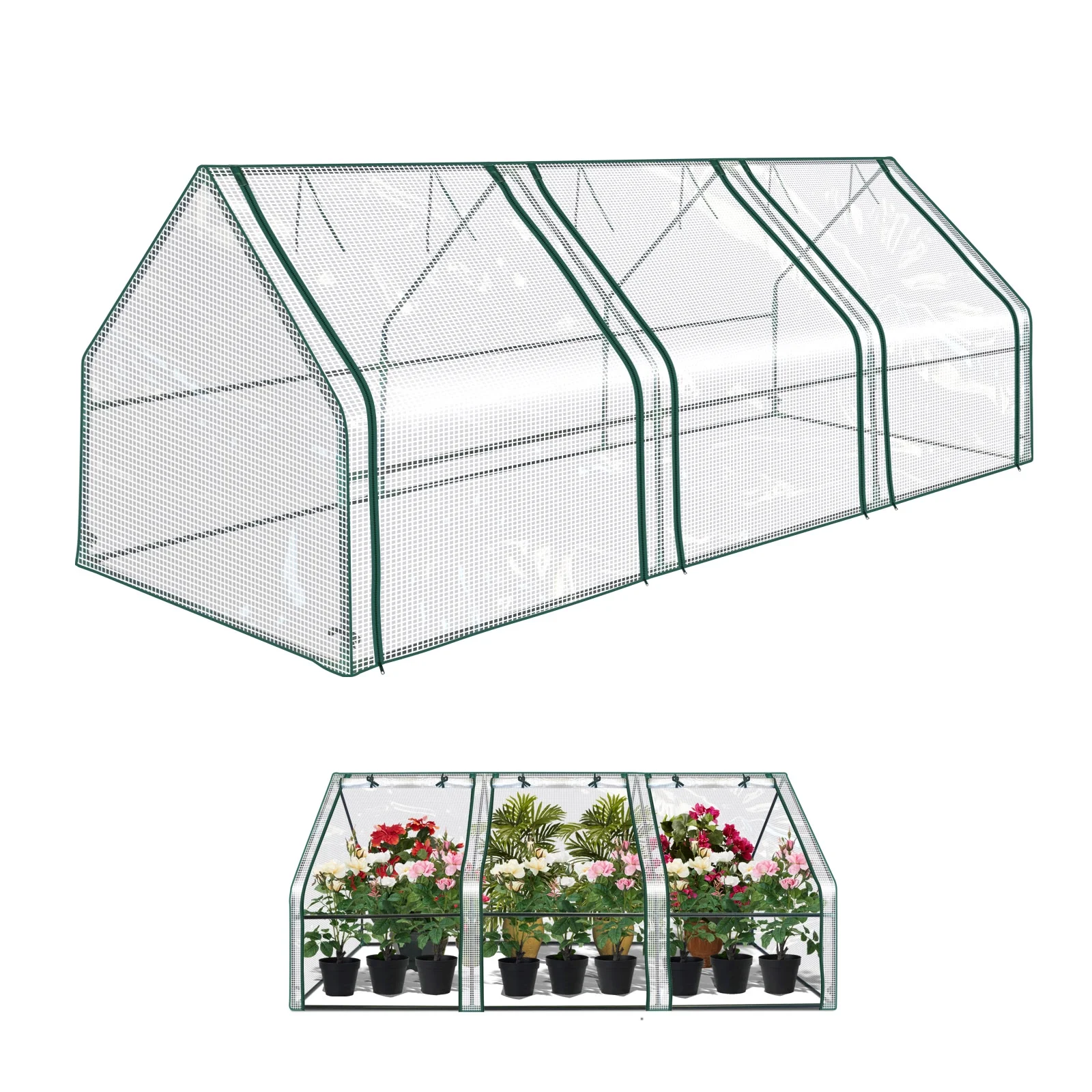 YardGrow Portable Mini Greenhouse Gardening Flower House Plants Yard Hot Herb