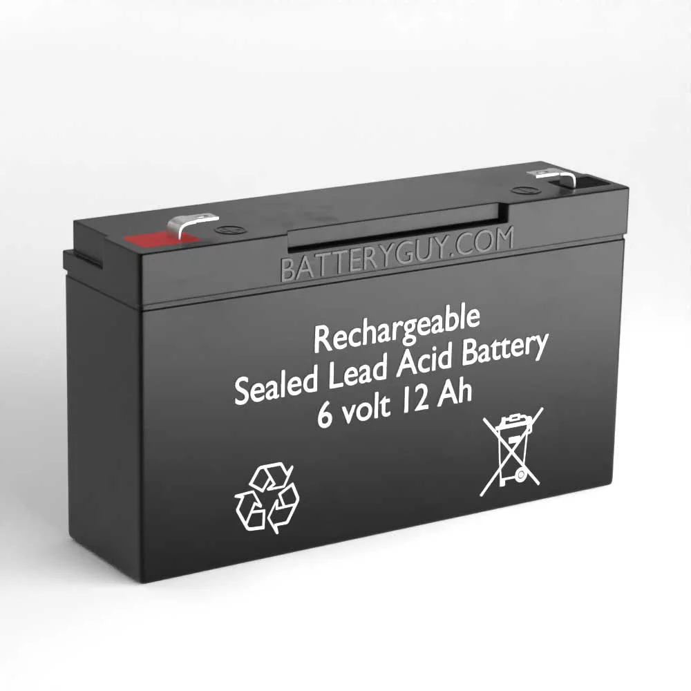 BatteryGuy Lil Red Tractor IGED1068 replacement 6V 12Ah battery - BatteryGuy brand equivalent