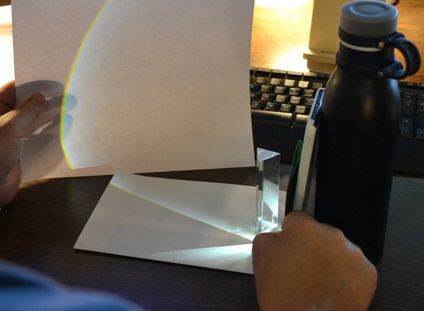 Eisco Labs Equilateral Acrylic Prisms (1