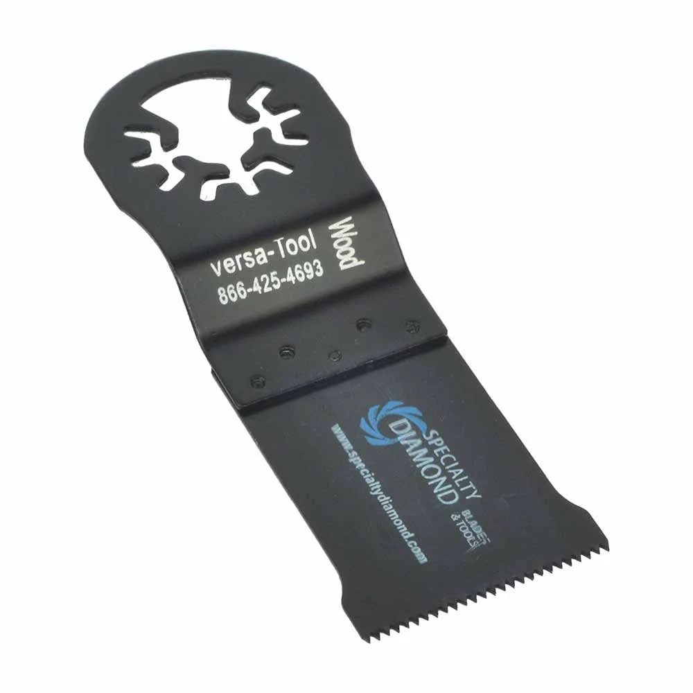 Versa Tool MB1A 35mm HCS Multi-Tool Saw Blades 1/Pk Fits Fein Multimaster, Dremel, Bosch, Craftsman, Ridgid Oscillating Tools