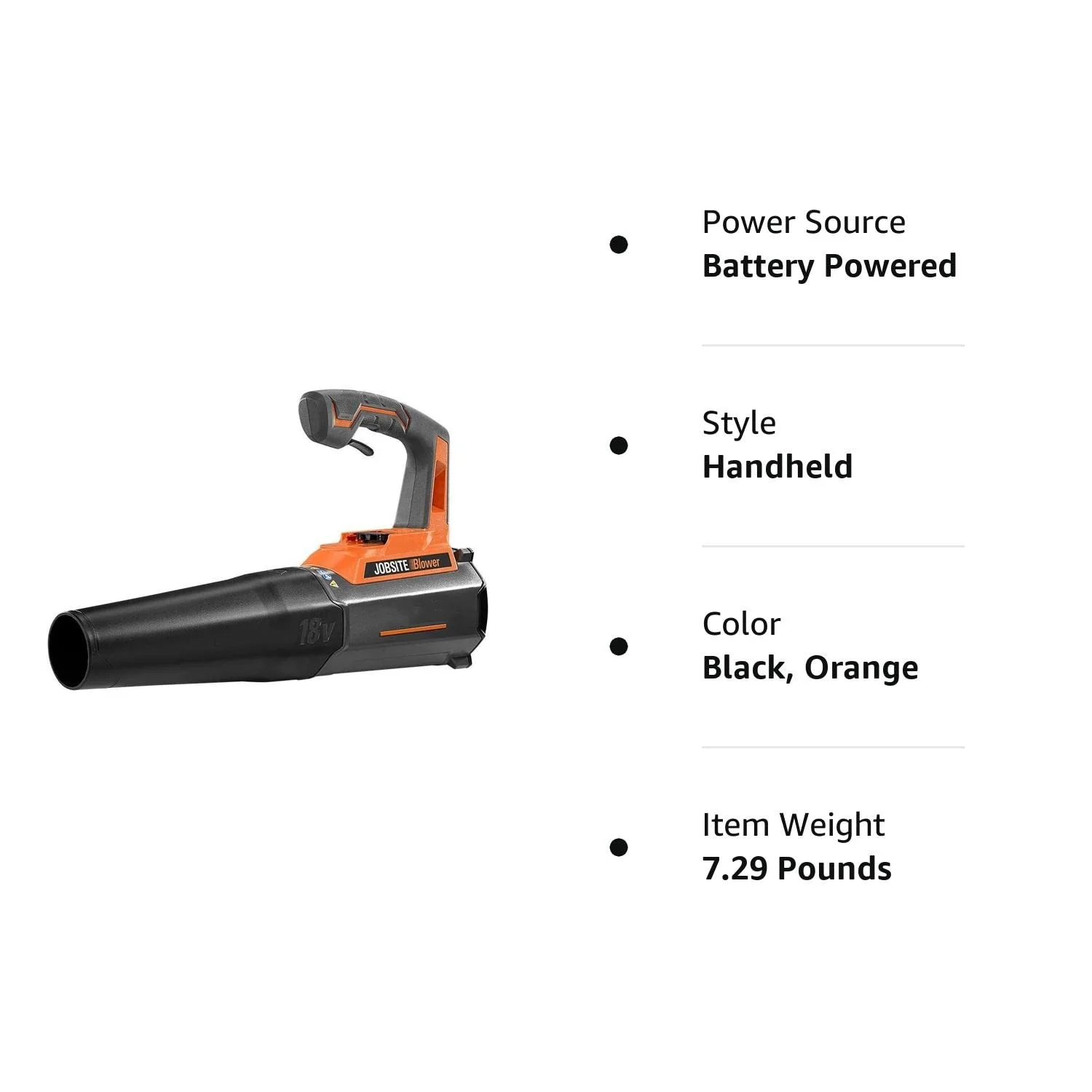 R860430B GEN5X 18-Volt Jobsite Blower (Tool-Only, Battery and Charger NOT Included)