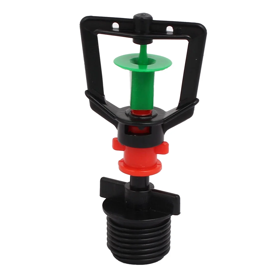 Unique Bargains 1/2BSP Plastic Irrigation System 360 Degree Rotating Micro Sprinkler Nozzle 3pcs