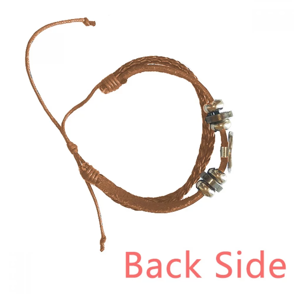 Saplings Cute Small TV Face Original Bracelet Wristband Leather Jewelry Ornament