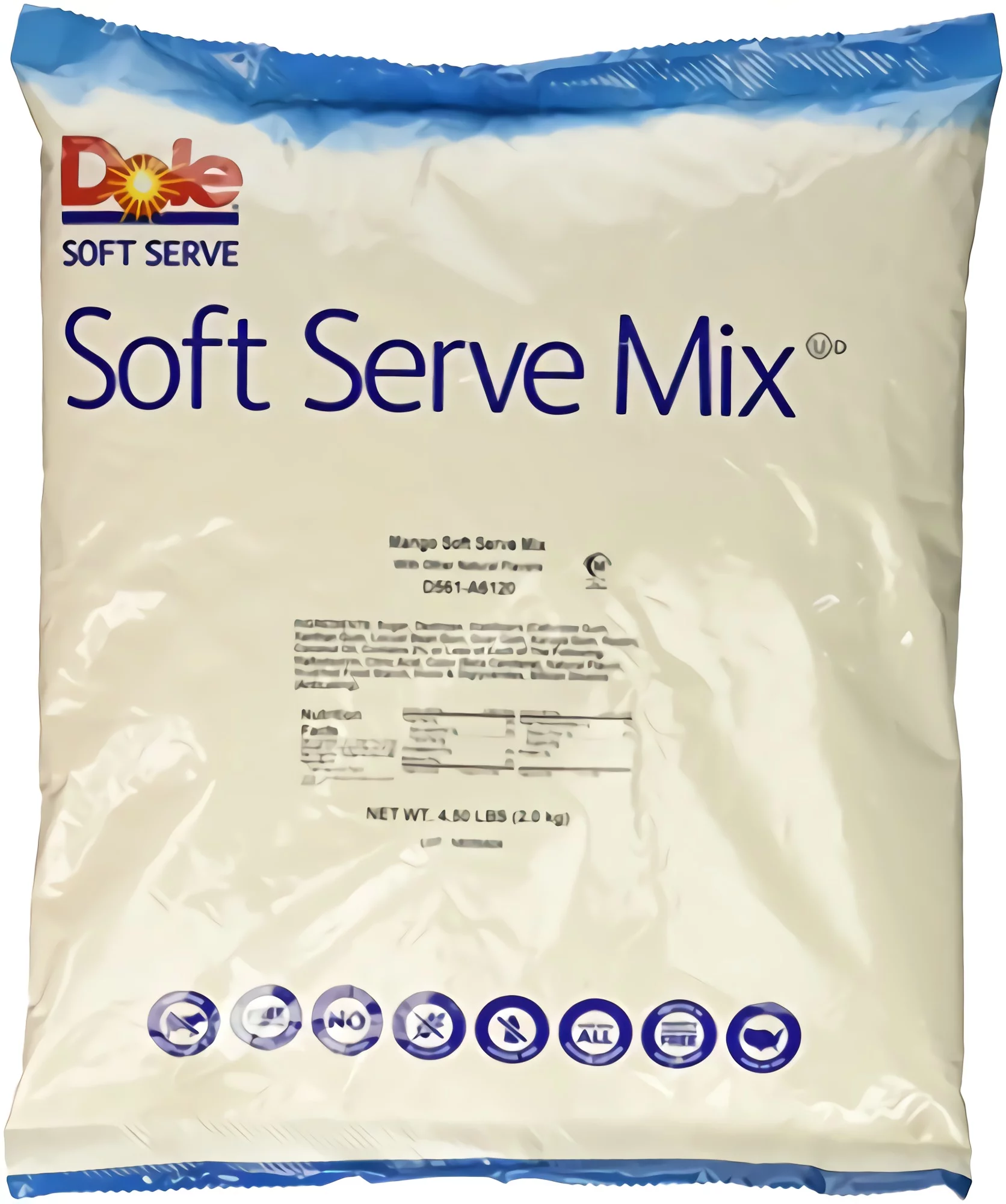 Dole Soft Serve Mix, Mango, 4.75 Pound
