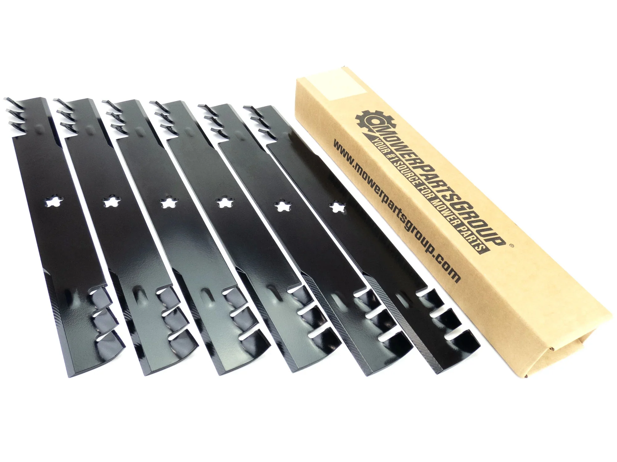 (6) Mulching Blades Fits Husqvarna 61