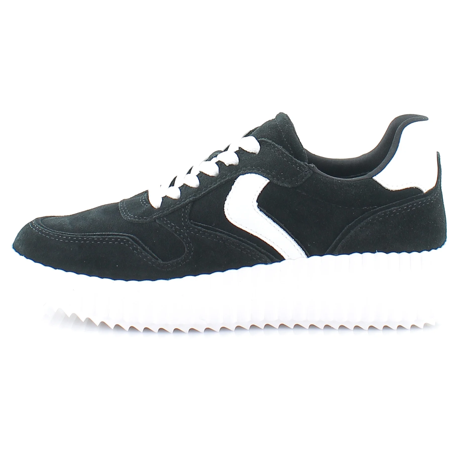 Steve Madden Shereen Women's Fashion Sneakers Black Suede Size 7.5 M