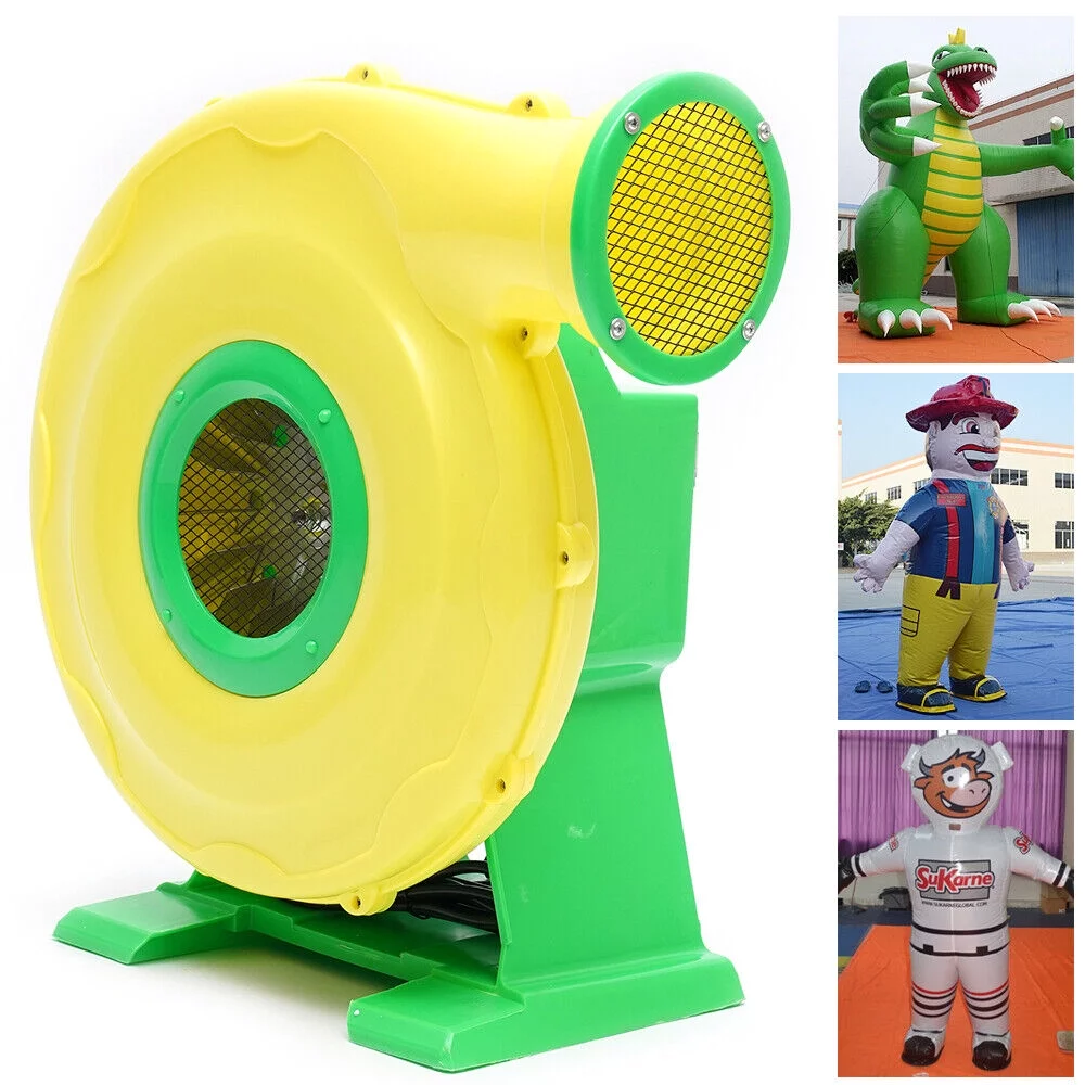 450W 0.48 Horsepower Electric Air Blower Handheld Pump Fan Commercial Inflatable Bouncer