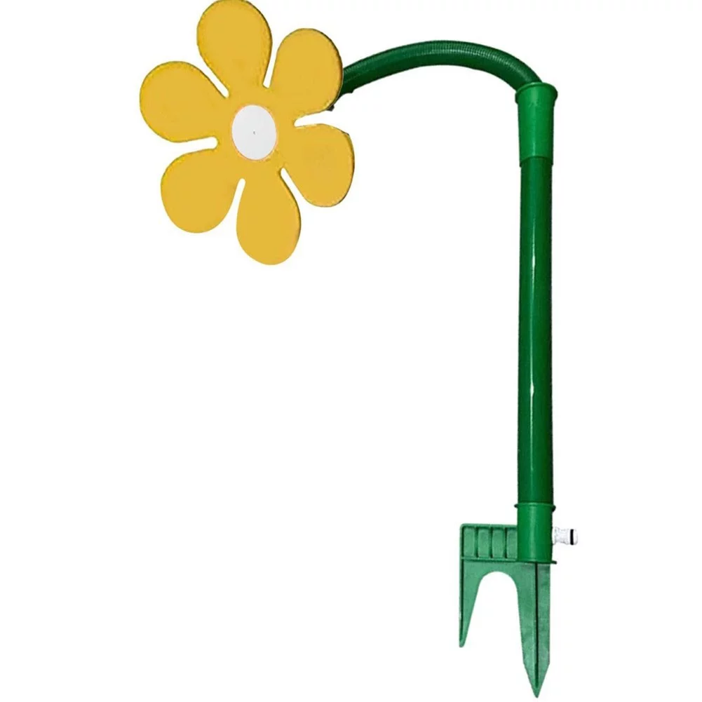 Garden Sprinkler Flower Shape 360 Degree Crazy Rotating Garden Sprinkler