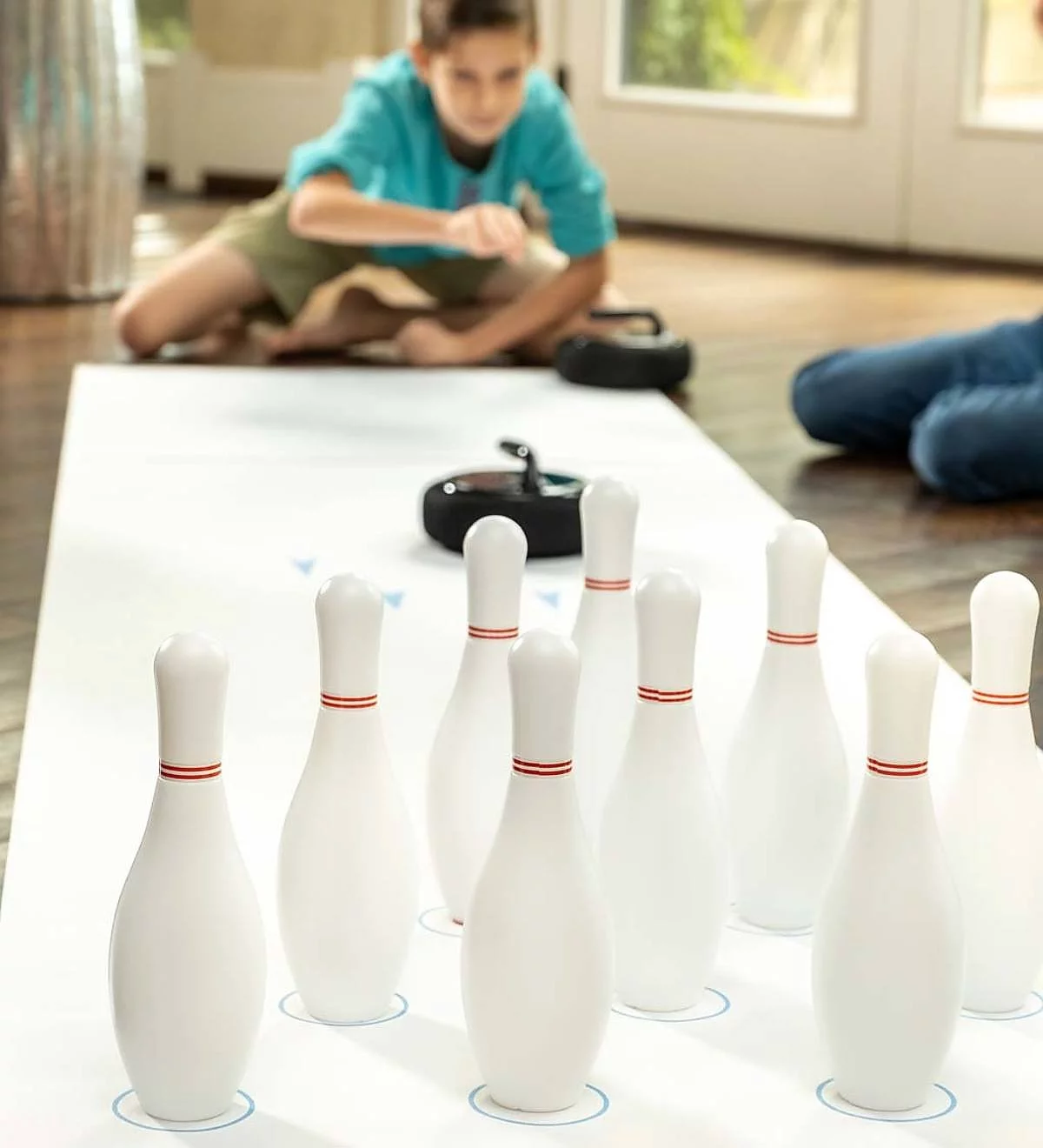 HearthSong Hover Bowling Indoor Family Game