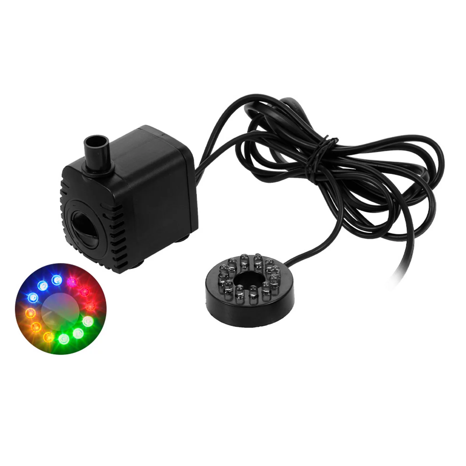 Pump,Submersible Fish With 12 Water Pump Ip68 Waterproof 12 L-ed 10w Waterfall | Pond Rookin Pump Pump 10w Pond | Fish | Pond | Pump Waterfall | Led Quiet Water Pump 10w With