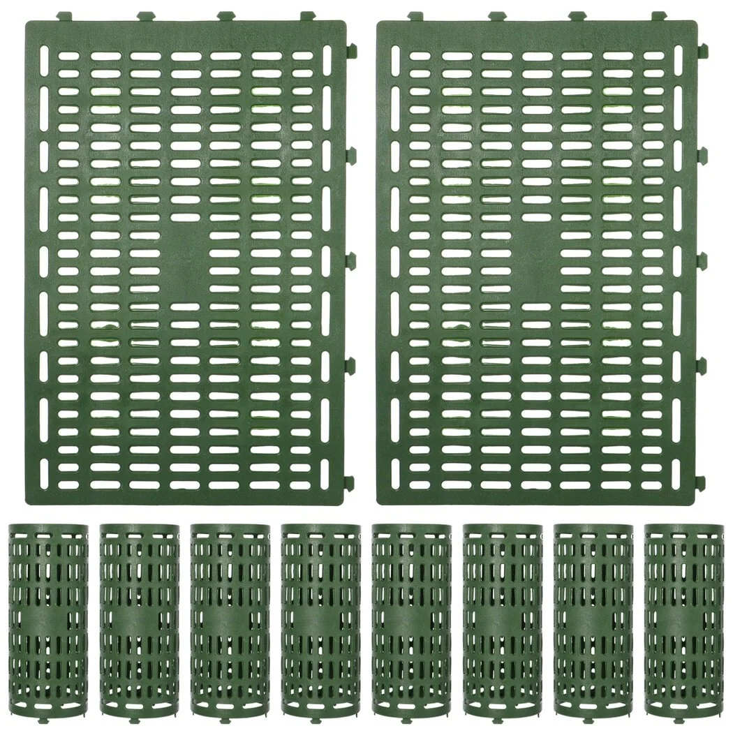 10 Pcs Tree Trunk Protectors,Nursery Mesh Tree Bark Protector, Tree Guard Trunk Protector Prevent Damage from Trimmers, Mowers