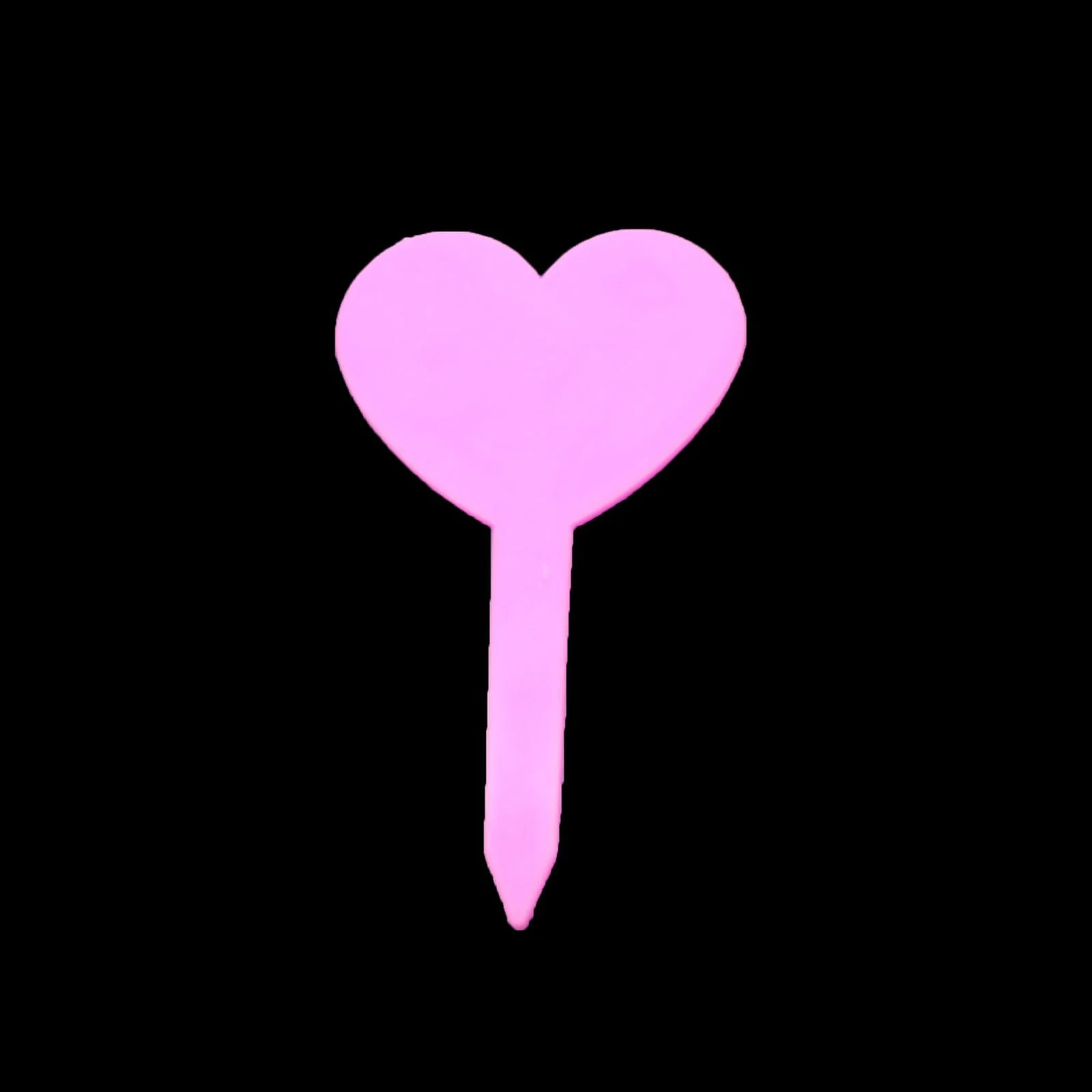 500pcs Heart-shaped Label Crafts Garden Seedlings Flowers And Potted Plants Cultivation Signage Classification And Marking Tools