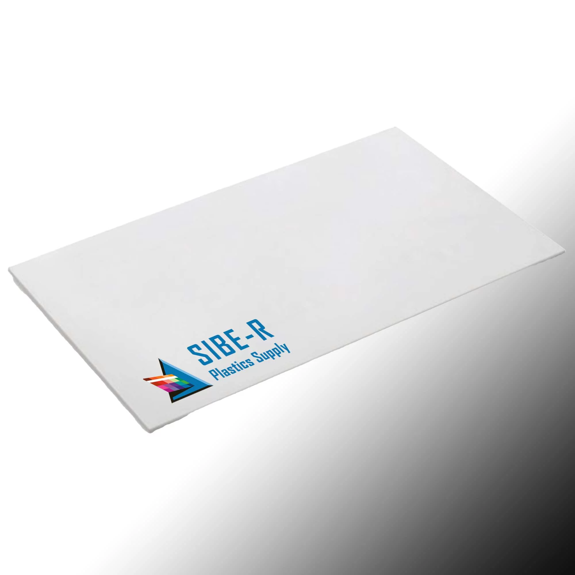 12 pack- WHITE POLYSTYRENE, .020