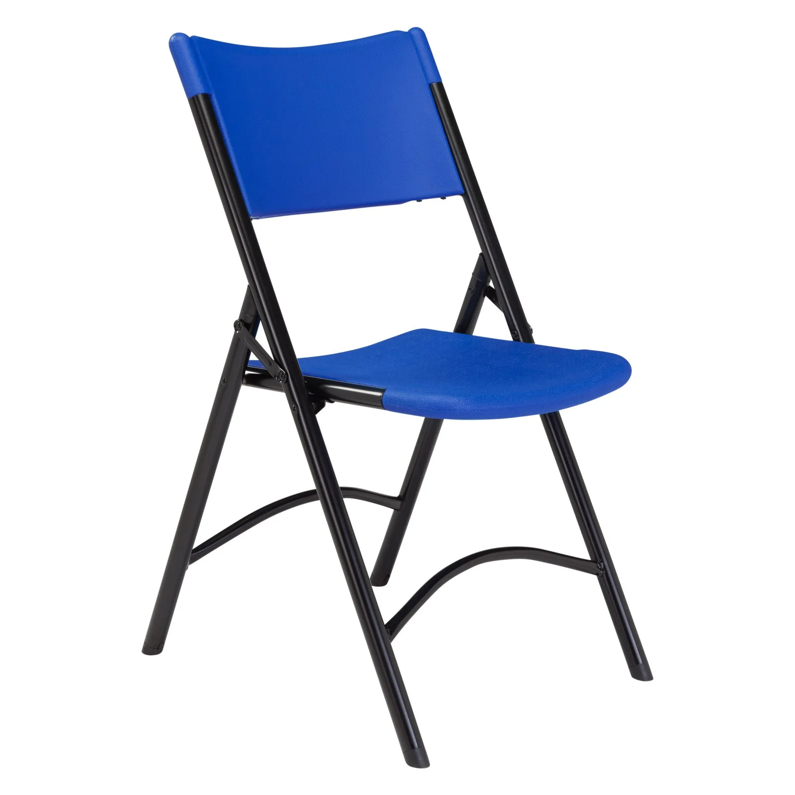 (Pack of 4) NPS 600 Series Premium Resin-Plastic Folding Chair, Red