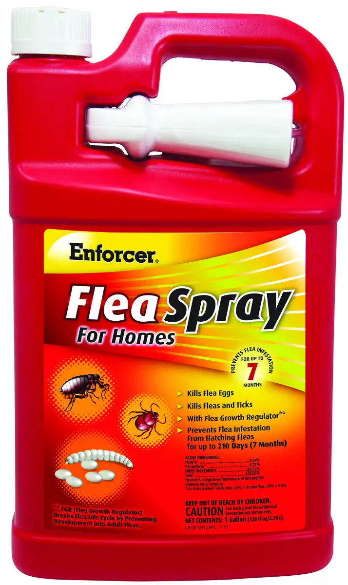 Enforcer FSH-128 Tick & Flea Killer Spray 128 Ounce