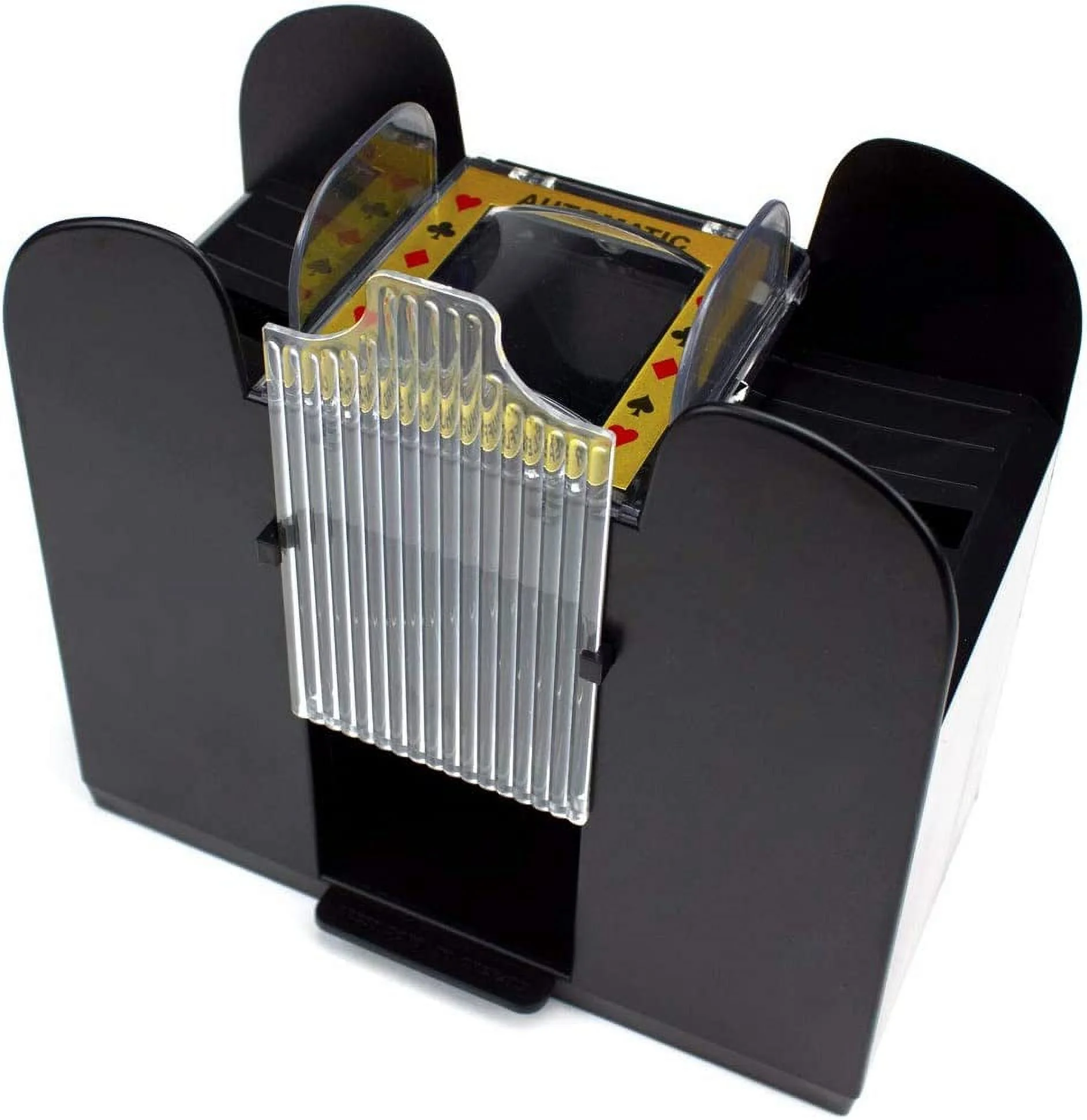 Shuffle and Store: Blackjack – Includes Automatic Shuffler, Dealer Shoe and Tray