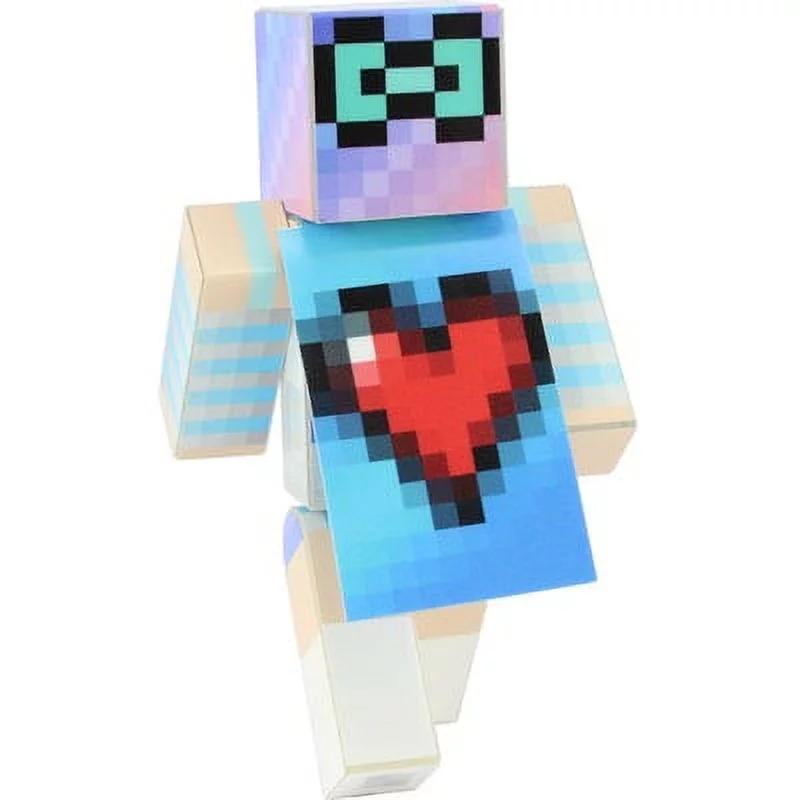 Winter Girl Action Figure Toy, 4 Inch Custom Series Figurines by EnderToys