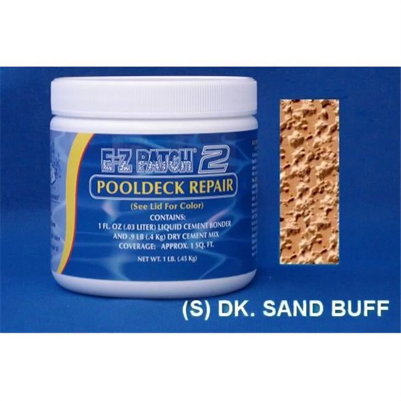 EZ Products EZP-022 10 No. POOLDECK REPAIR - - S DARK SAND BUFF EACH