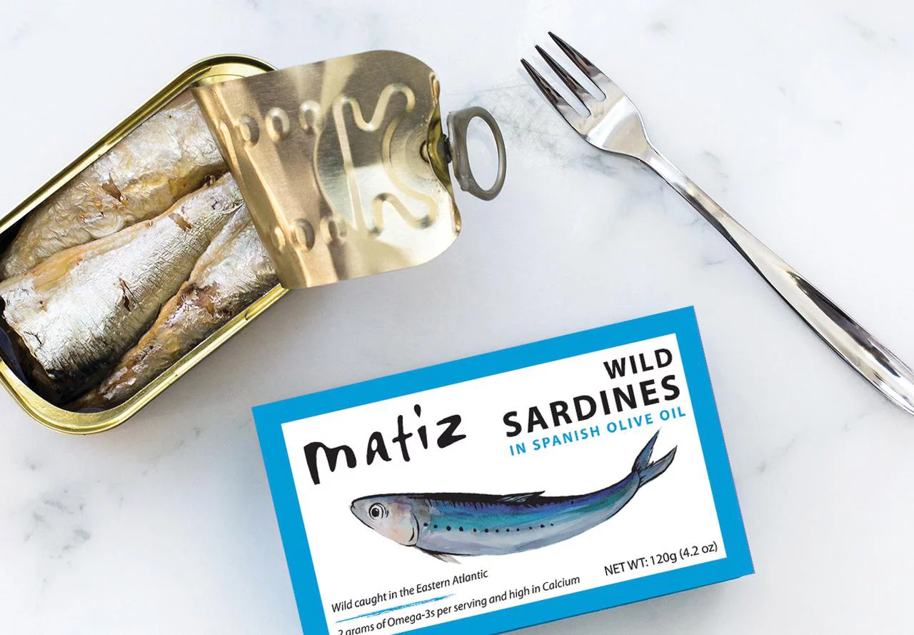 Matiz Spanish Sardines in Olive Oil, 5 - 4.2 Ounce Cans