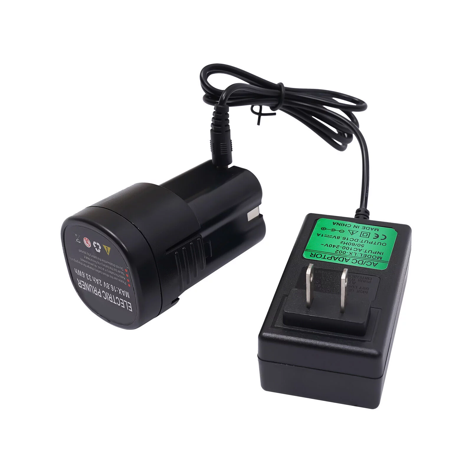 Miumaeov 6.56ft Cordless Electric Pruning Shears Intelligent Safety Switch Tree Branch Cutting Machine V-shaped Edge for Fruit Trees Vineyards