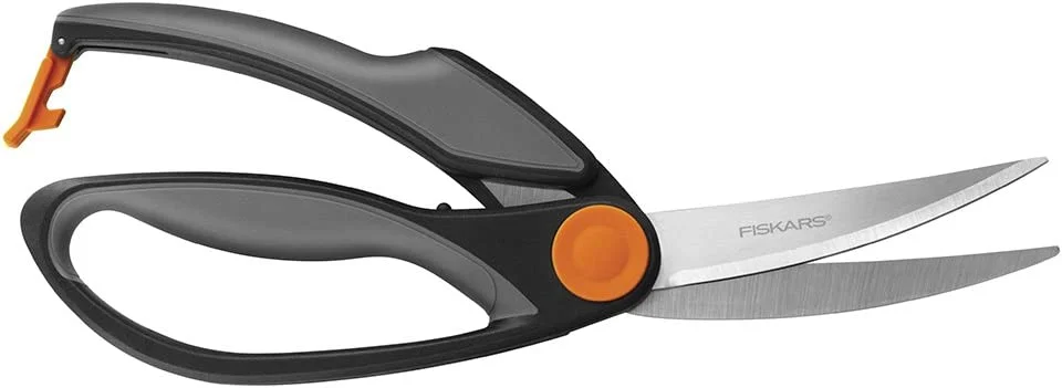 Fiskars Heavy-duty Butcher Shears (9 Inch), 510011-1001, Gray