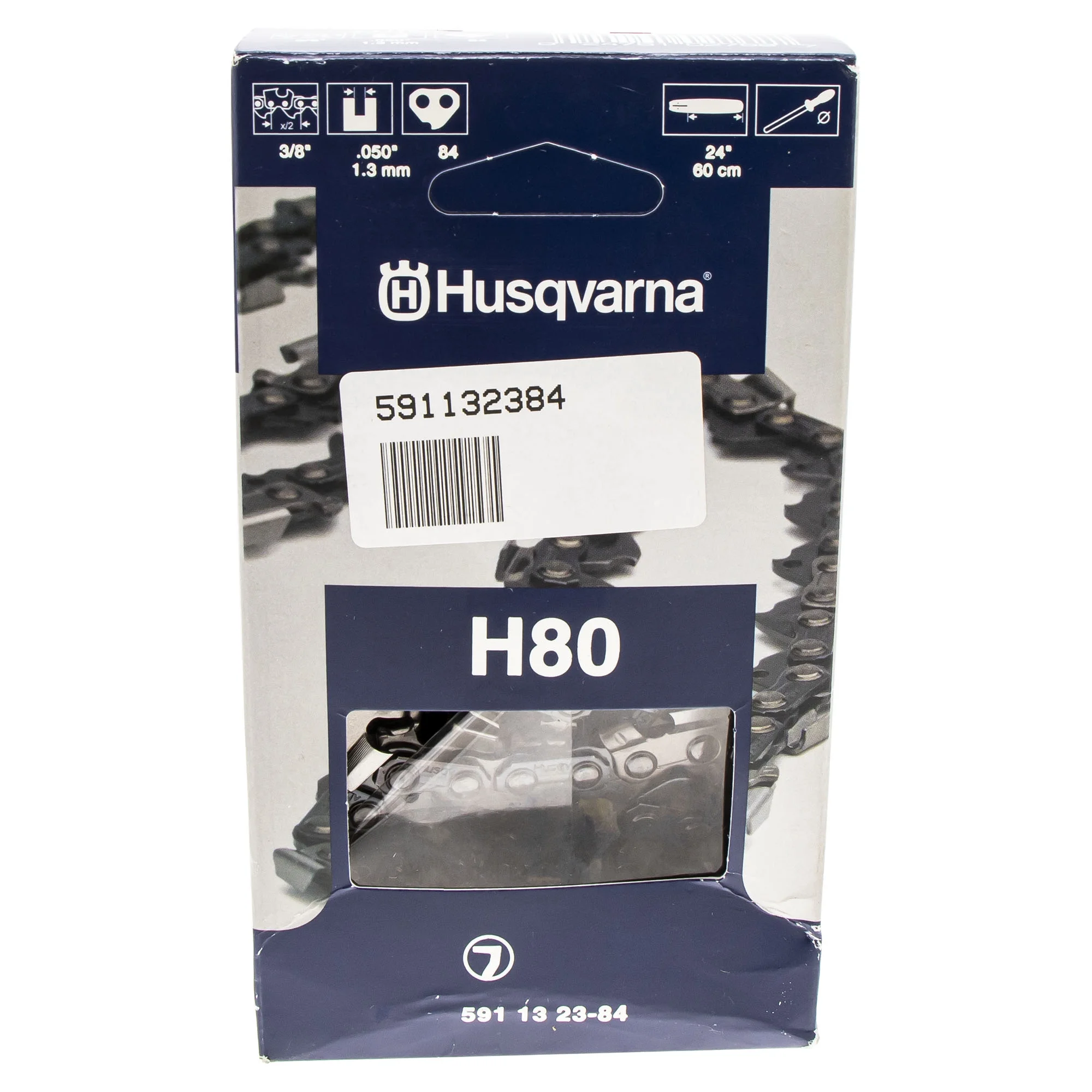 Husqvarna 591132384 H80 Chain 1100 160 162 181 185 2100 2101 Chainsaws