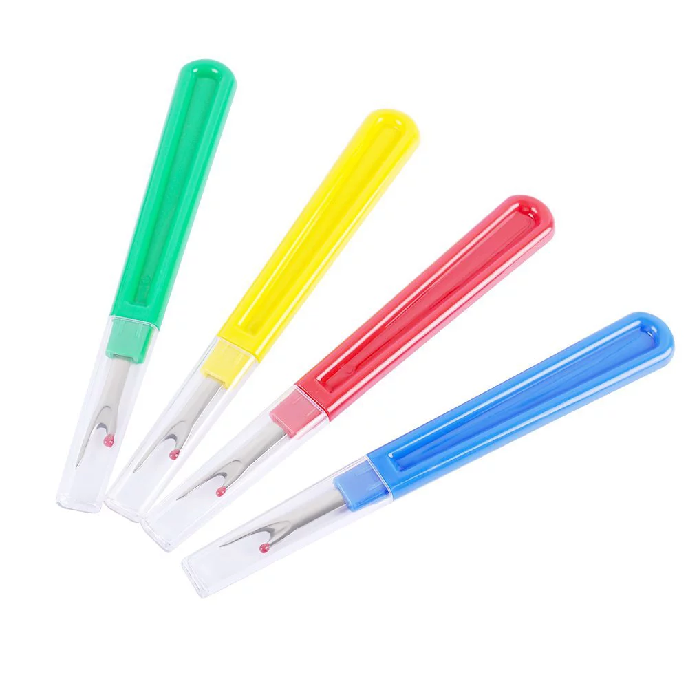 eZAKKA Seam Ripper in Sewing Plastic Handle Thread Stitch Tools,4 Big and 4 Small