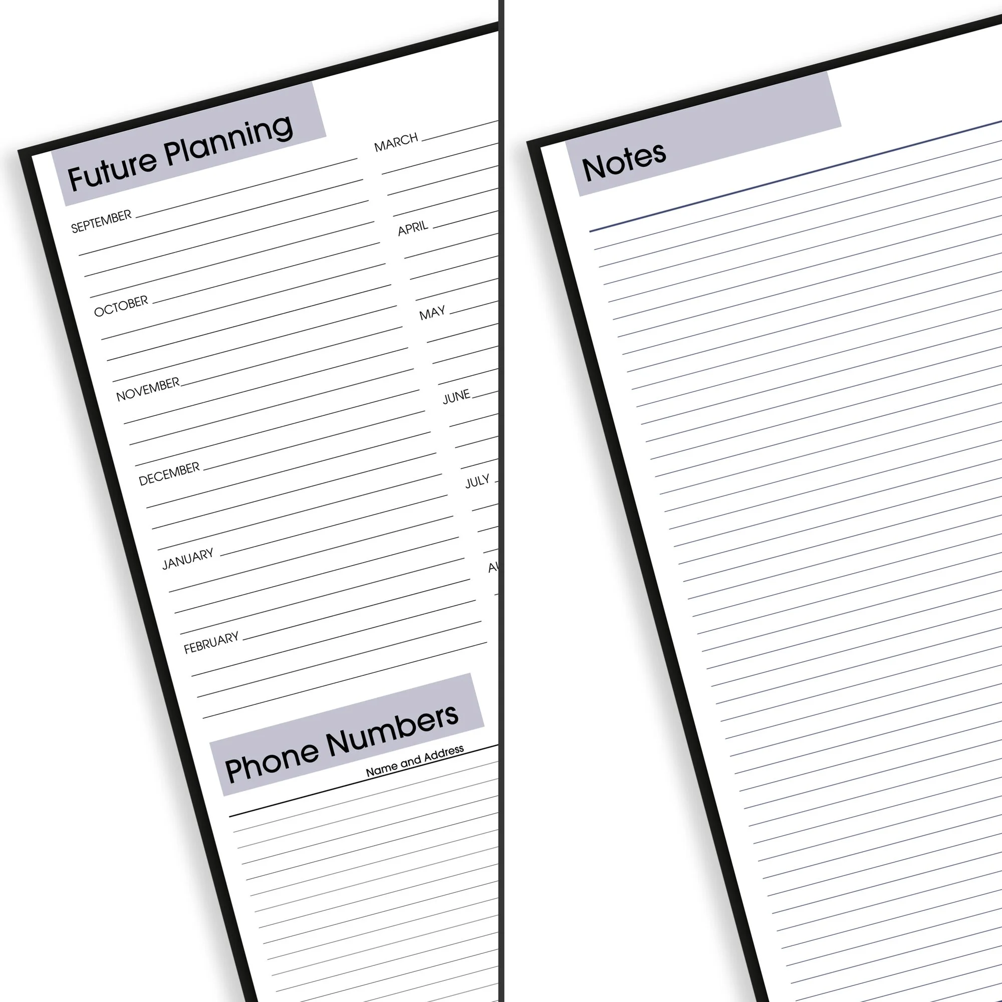 AT-A-GLANCE DayMinder Academic 2023-2024 Monthly Planner Black Large 8 x 12 -