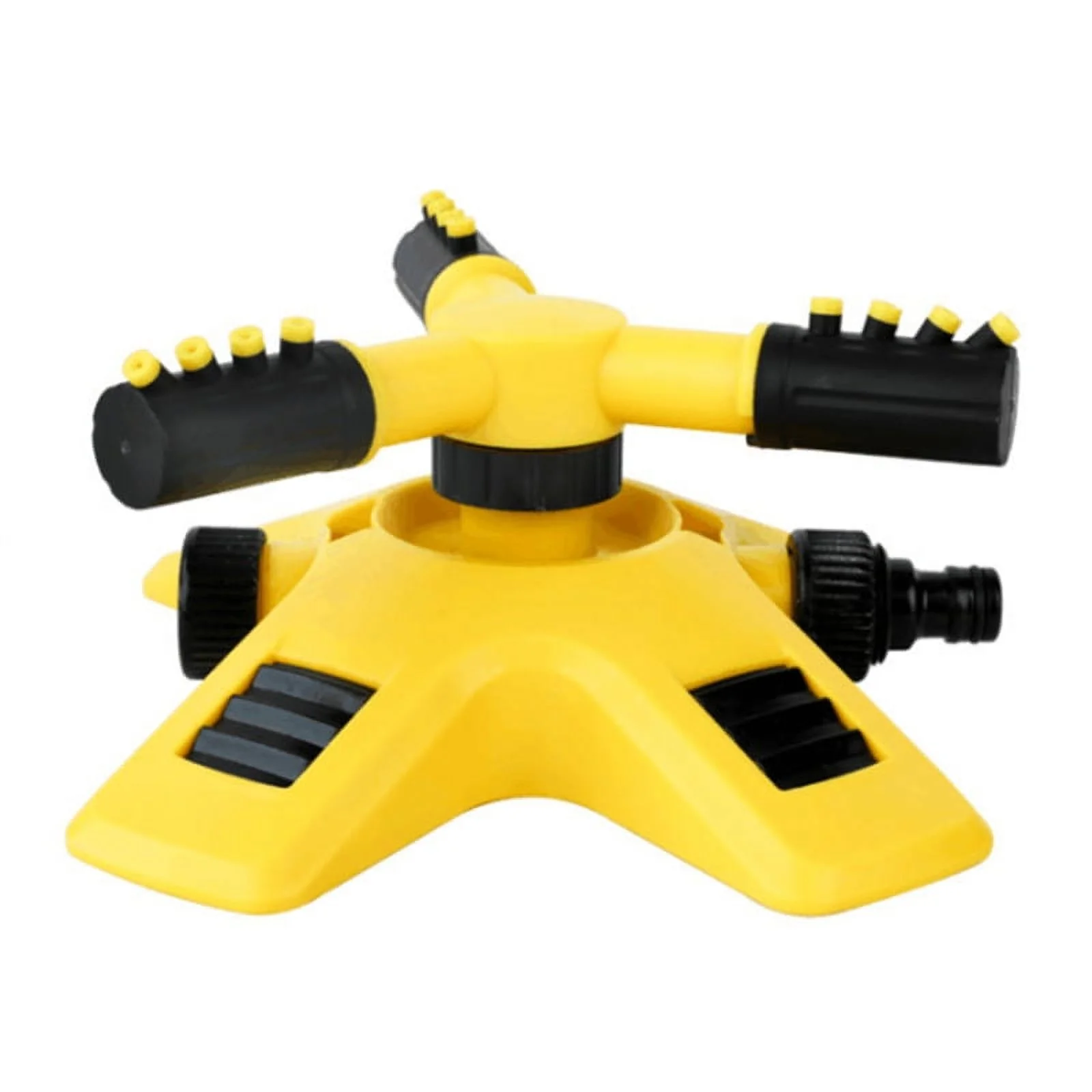 Garden Sprinkler Automatic Watering Grass Lawn 360 Degree 3 Nozzle Arm Rotating Irrigation System