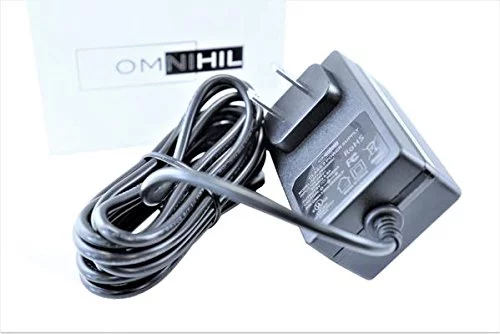 OMNIHIL (8 Foot Long) 12V AC/DC Power Adapter Compatible with YOUTHINK 2.1L Ceramic Pet Water Fountain Power Supply