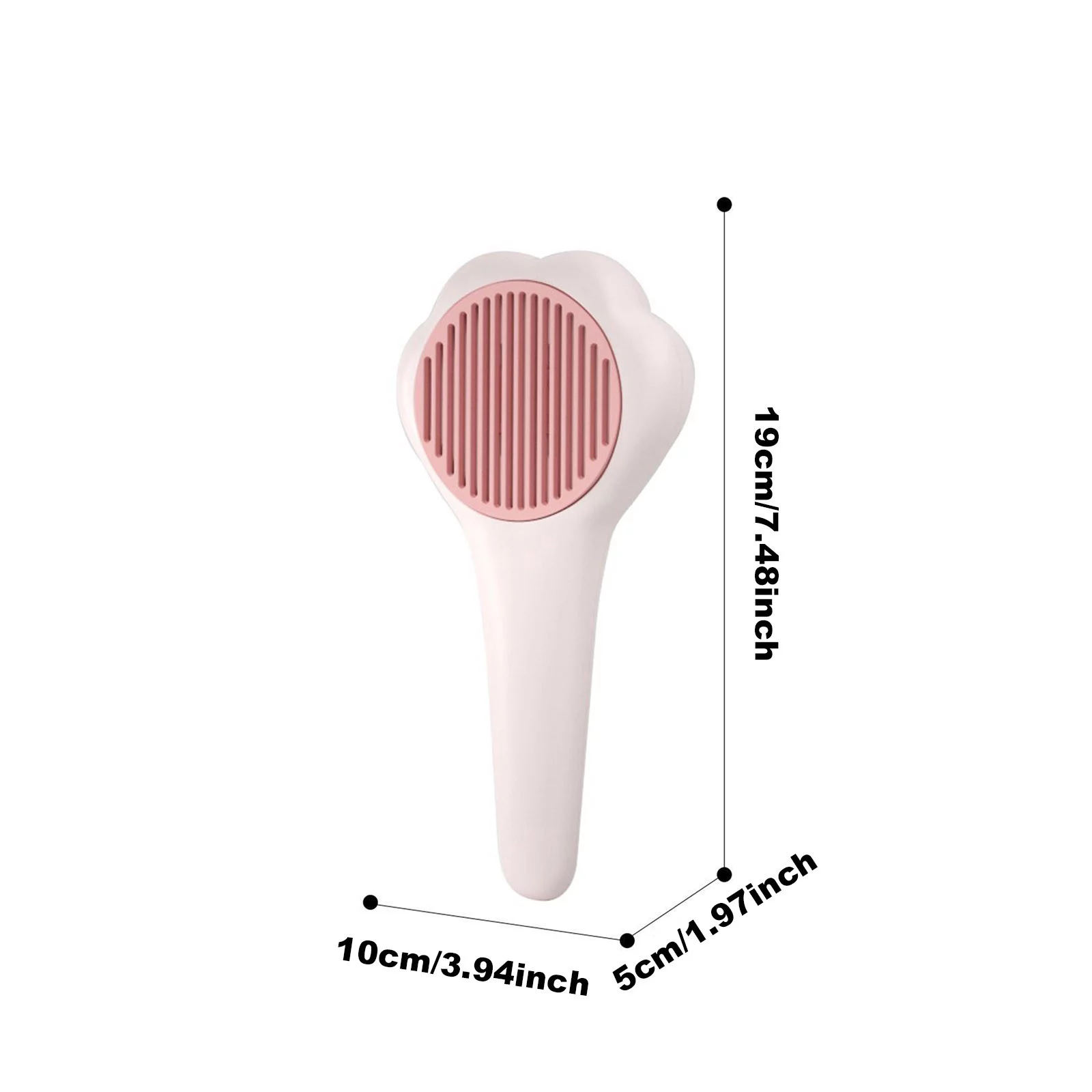 FHKOEGHS Pet Comb Cat And Dog Bath Brush Exfoliating Massage Soft Hair Wet And Dry With Dog Shampoo Bath Brush Hair Deep Cleaning Pointed Brush