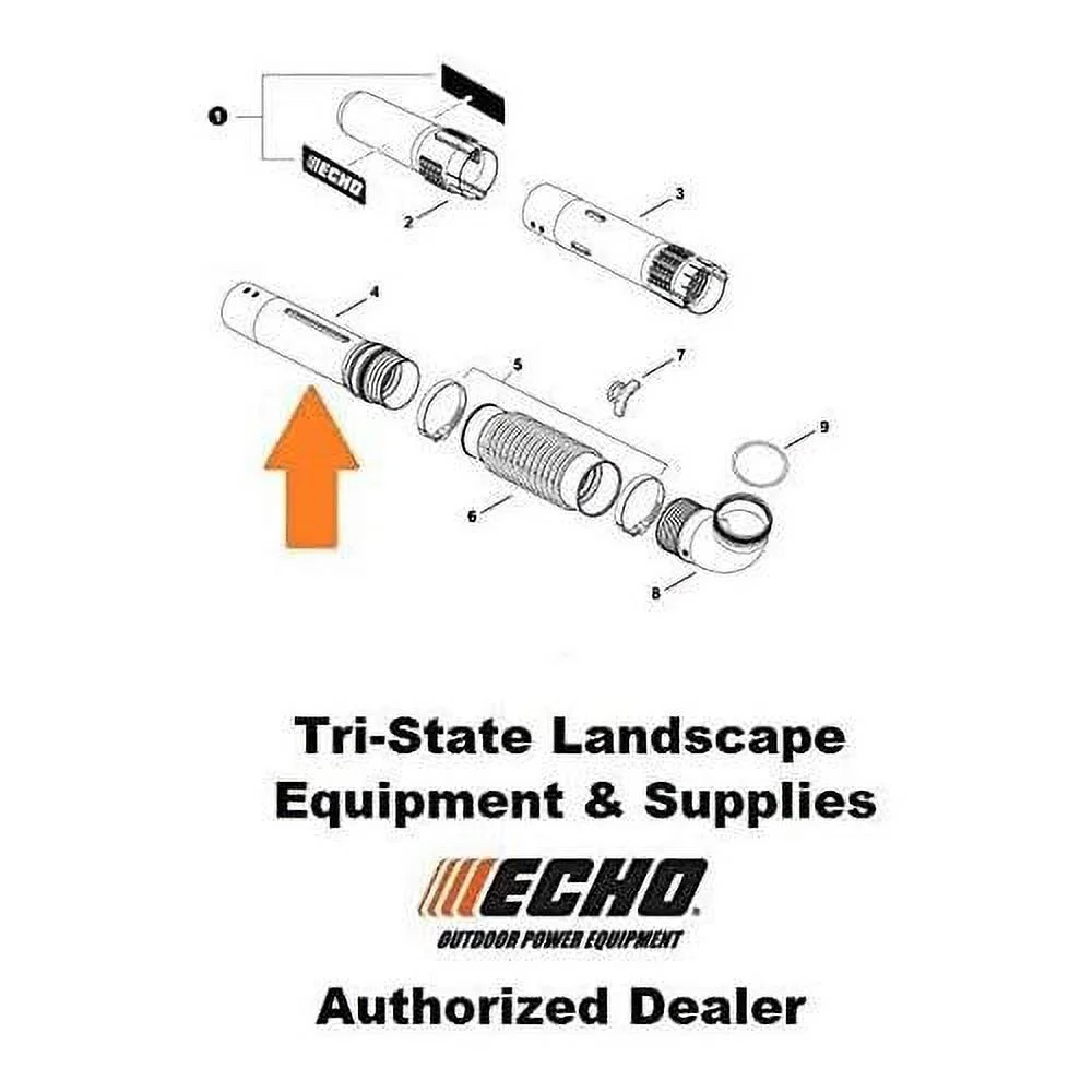 Echo Pb-770T Blower Tube E165000310 E165000721 E165000720