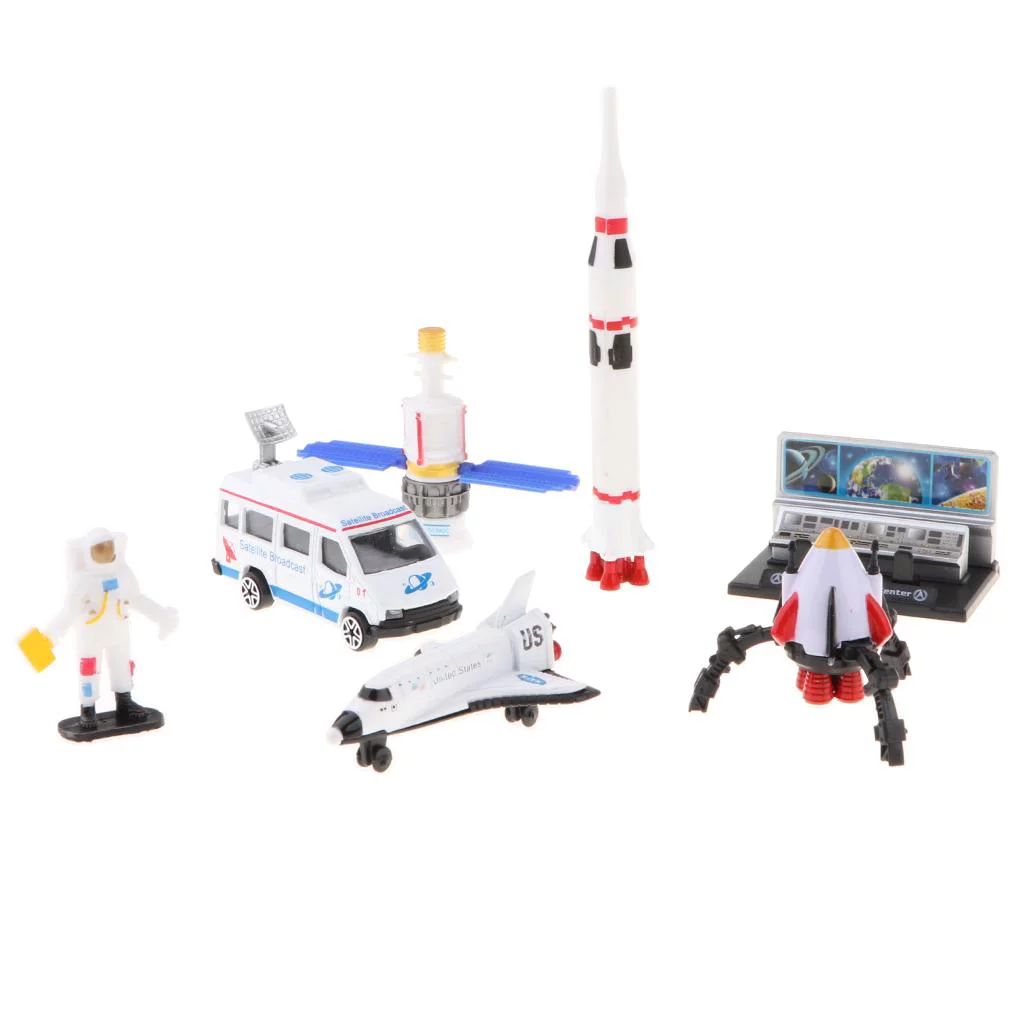 Kids Space Shuttle Playsets with Rockets s Vehicles Aircraft Sets