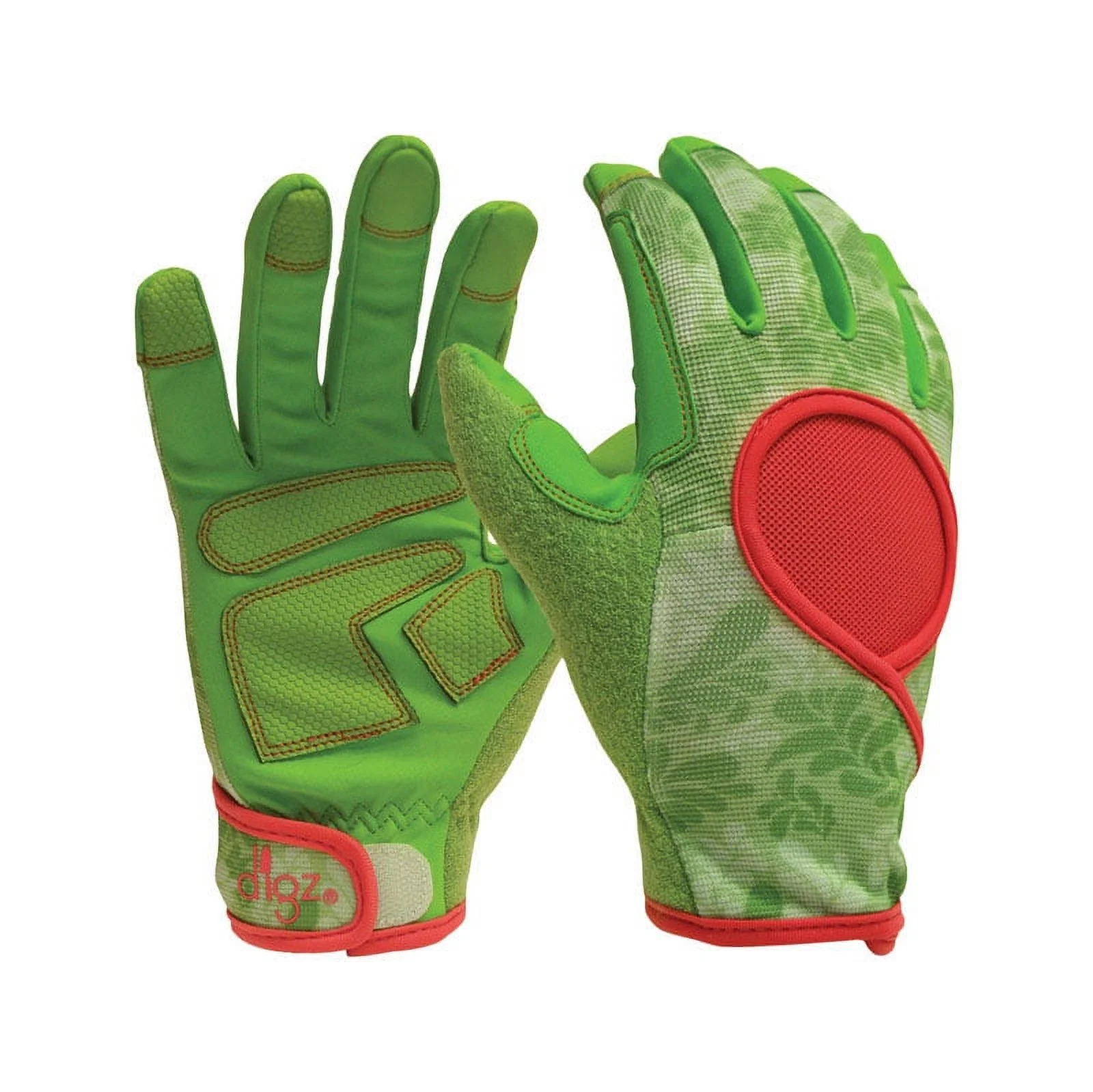 1 Pc, Digz Signature Women'S Indoor/Outdoor Gardening Gloves Green M 1 Pair
