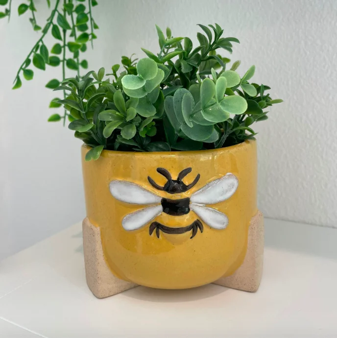 HL Yellow Bee Planter