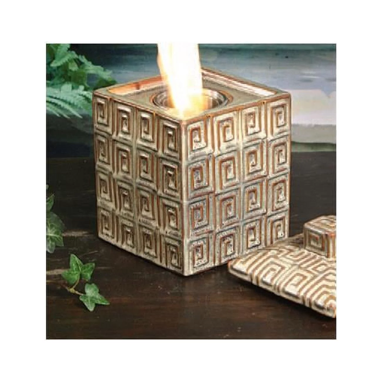 MBL-65-2-1750N Maze Ceramic Firepot