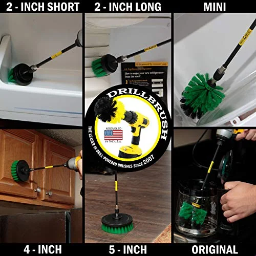 Kitchen Cleaning Supplies - Kitchen Scrubber Set - Kitchen Cleaning Tools - Oven Cleaning Tools - Household Cleaning Supplies - Best Cleaning Supplies - Pot Cleaning Brush - Fridge Cleaning Brush Kit