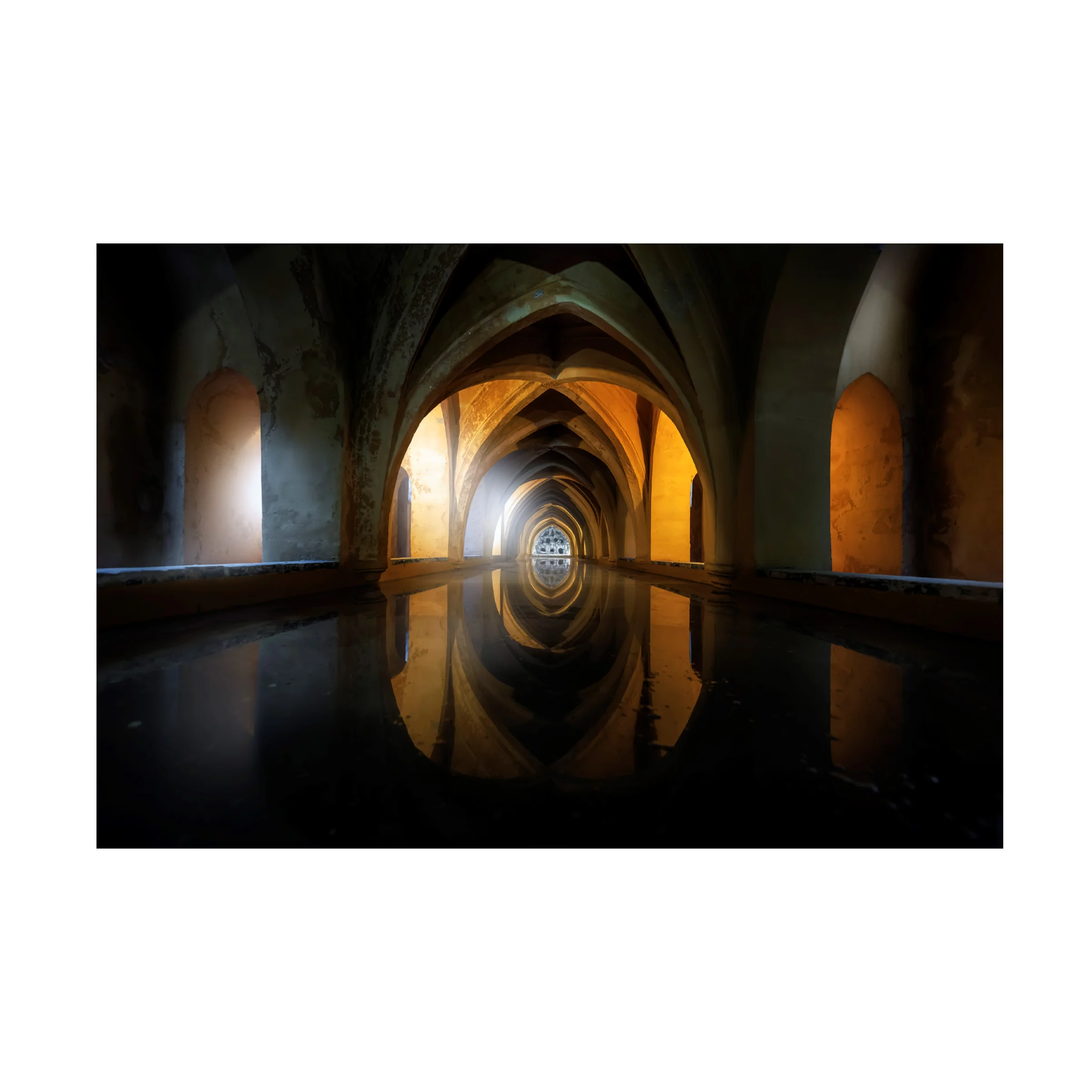 Jorge Ruiz Dueso 'Light And Water' Canvas Art