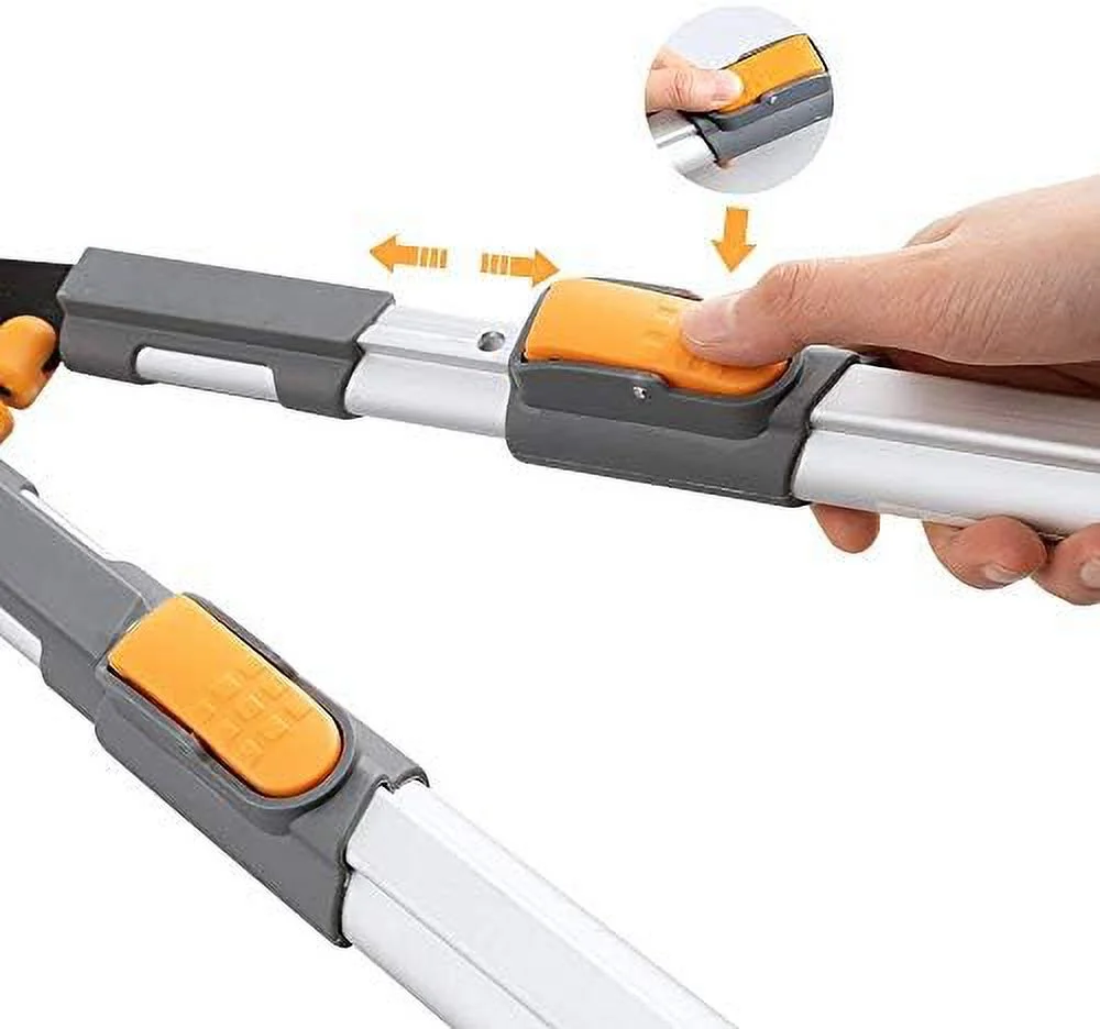 AIRAJ Telescopic Hedge Clippers & Shears,Extendable Hedge Clippers Heavy Duty,7.5