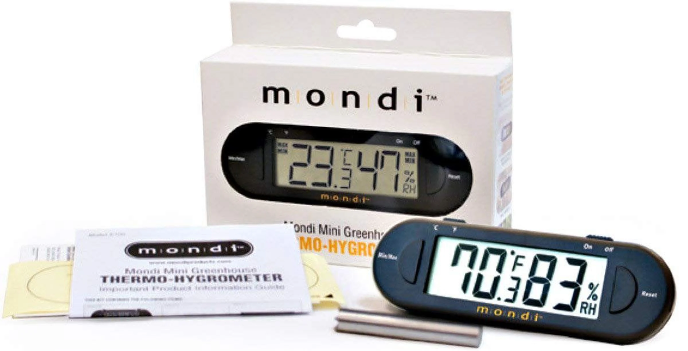 Mondi MONDIE100 Mini Greenhouse Thermo-Hygrometer