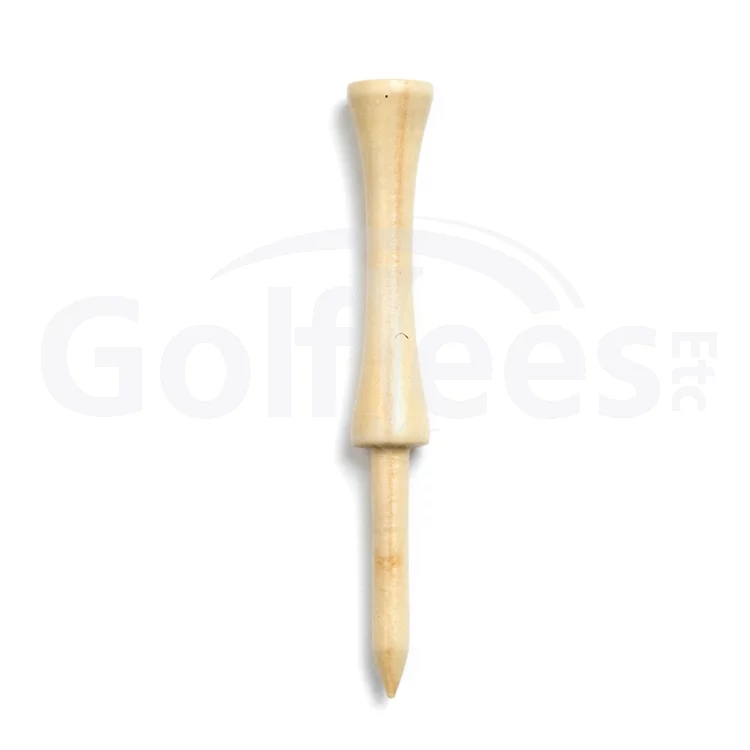 Golf Tees Etc Step Down Natural Golf Tees 3 1/4