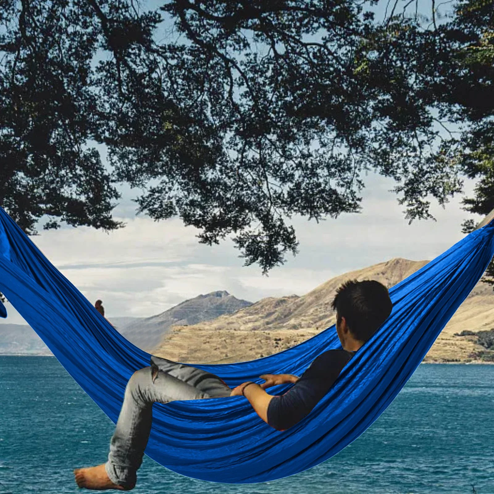 Water for Car Emergency Outdoor Nylon Parachute Cloth Single Double Camping Ride Indoor Leisure Swing Swing Chair Gifts For Sister