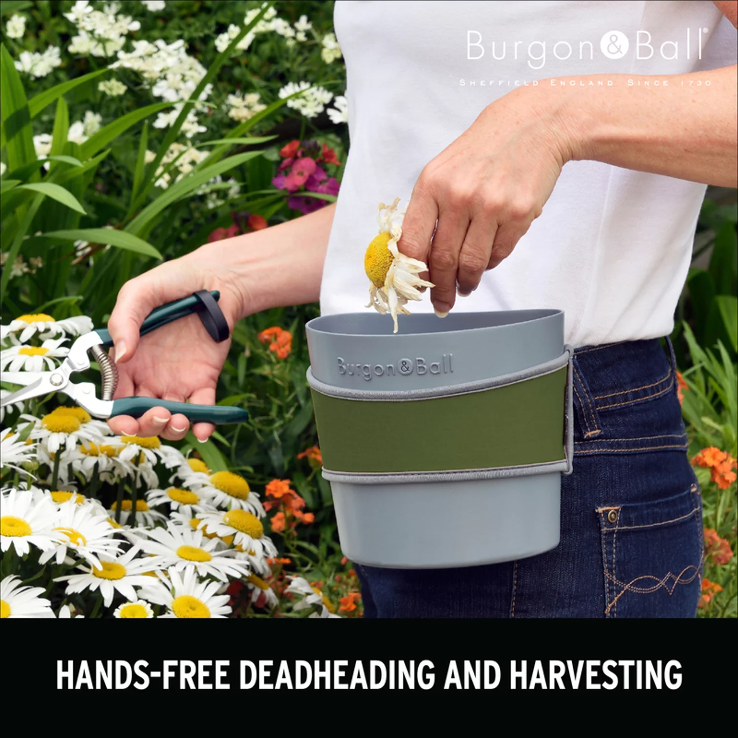 Burgon & Ball Hip-Trug Large Moss