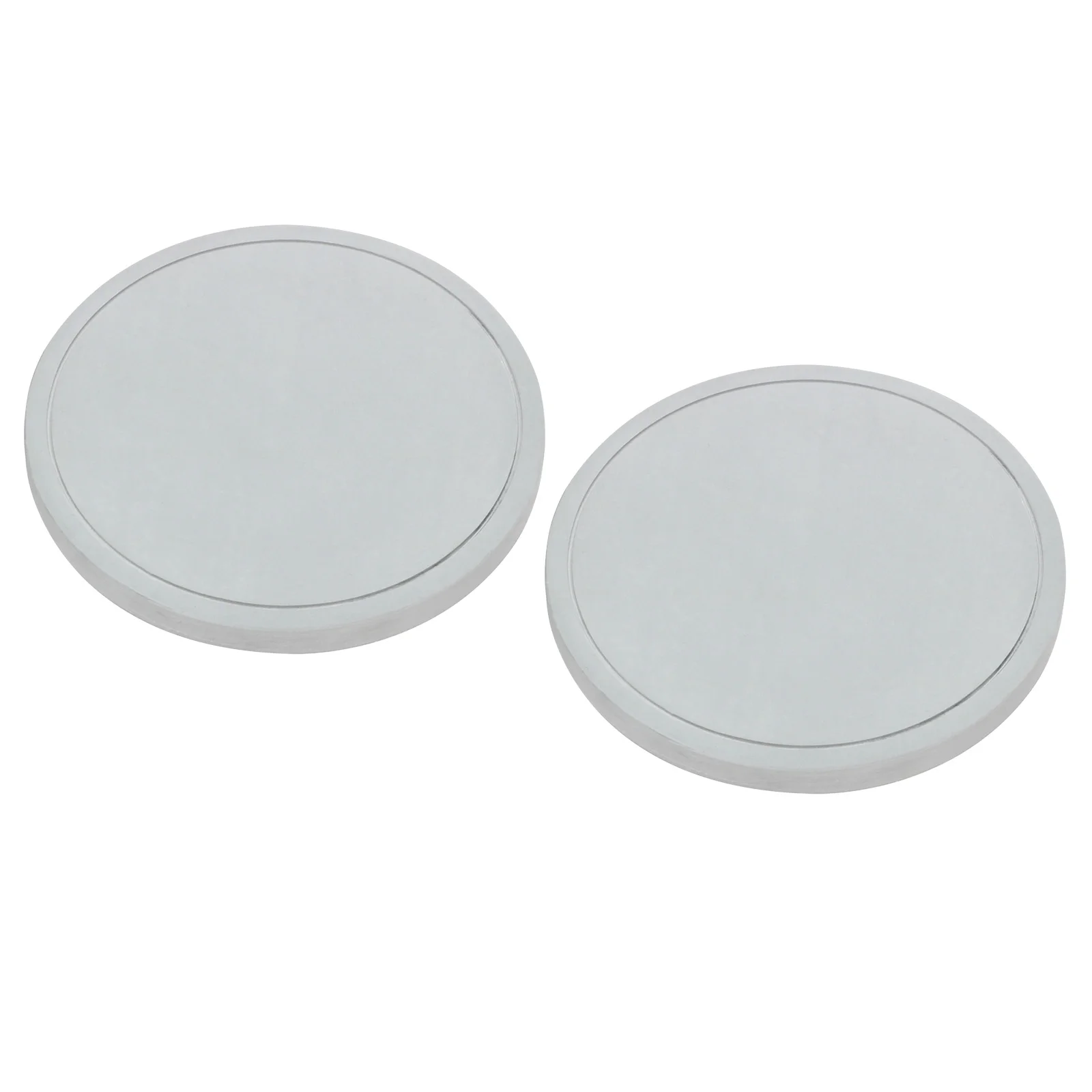 Uxcell 4 Inch Plant Saucer, Diatomaceous Round Plant Drip Tray Instant Dry for Indoors, Grey 2Pcs