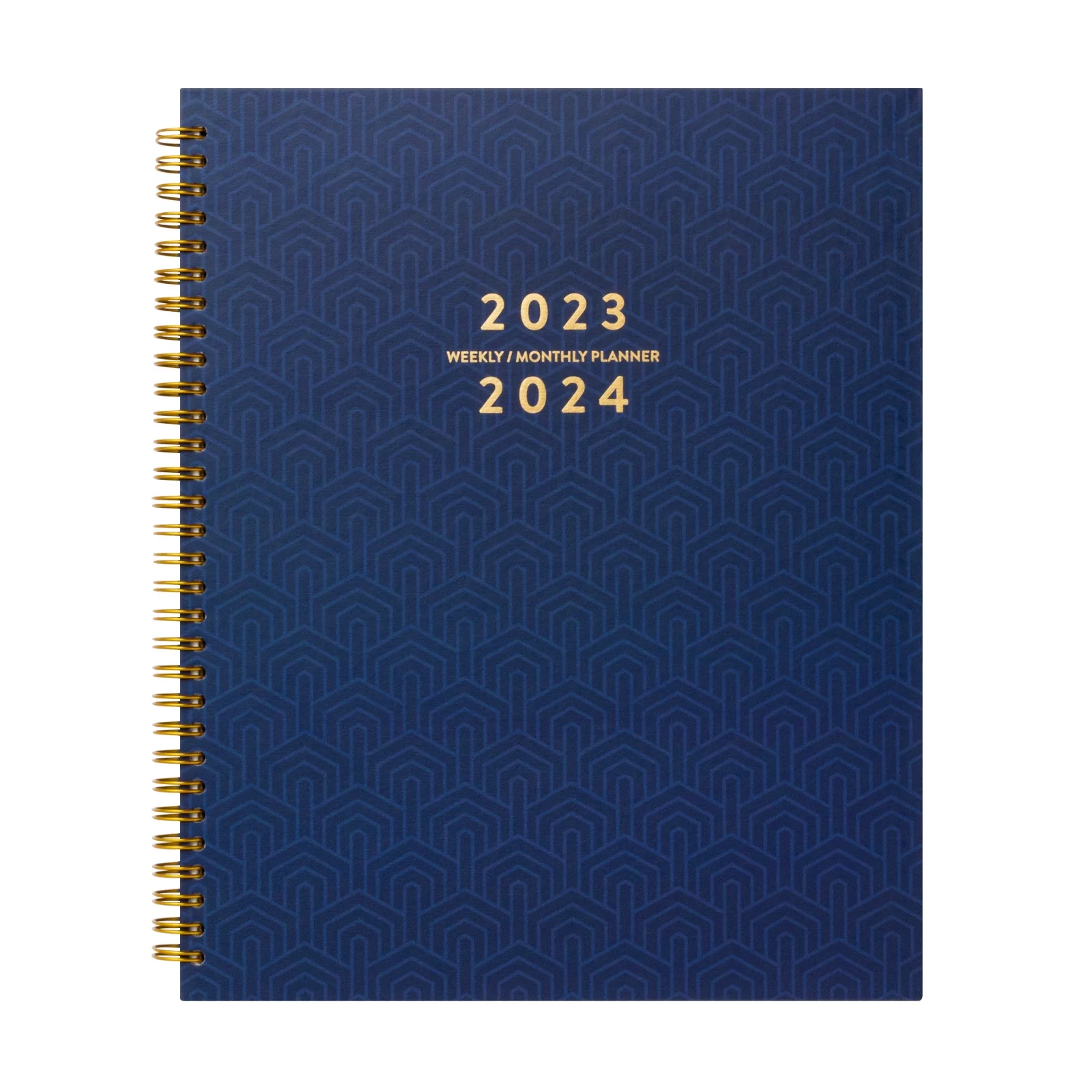 2023-2024 Mintgreen Weekly/Monthly Spiral Planner, 8.5