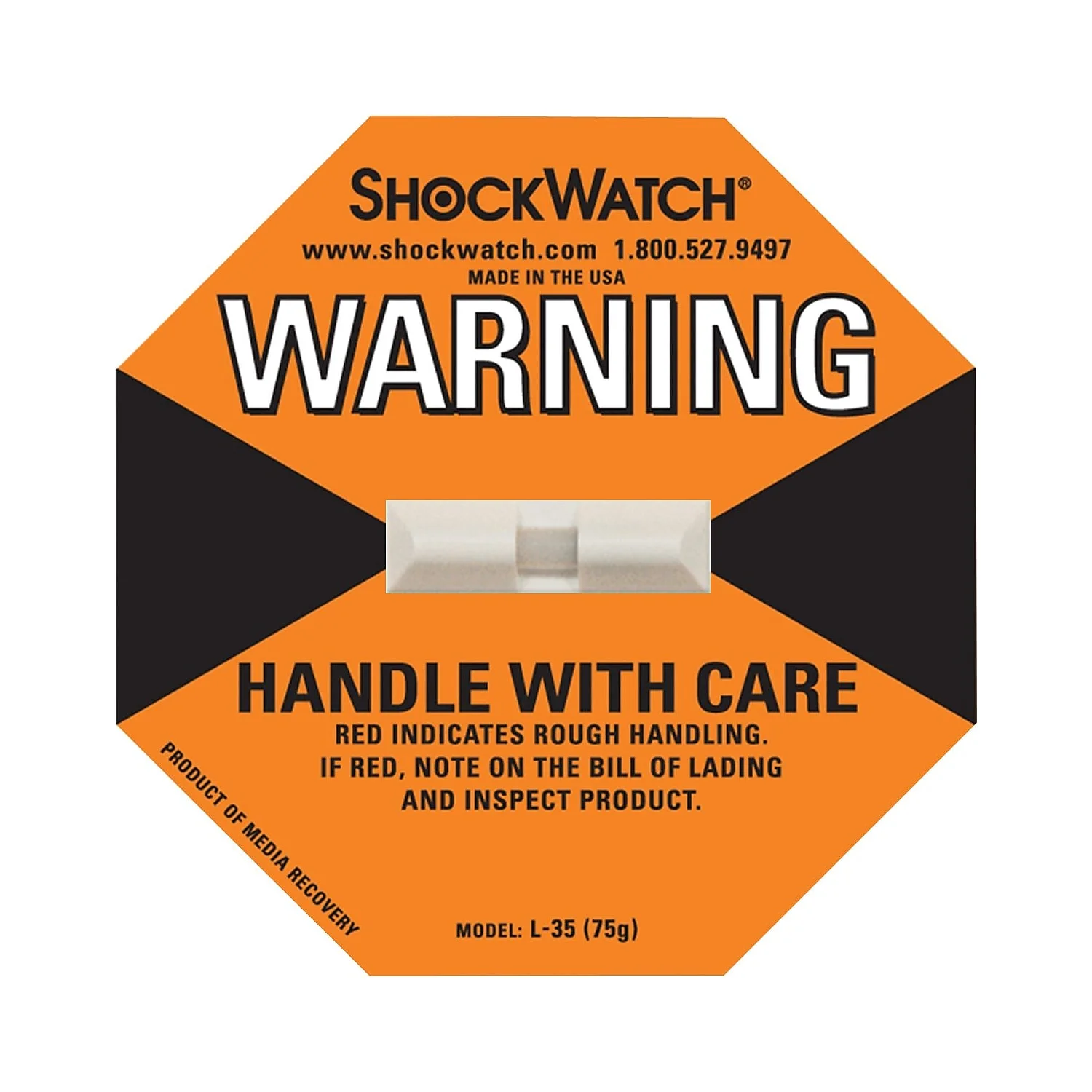 Staples Shockwatch Orange 50/Box (689914) 137-L35