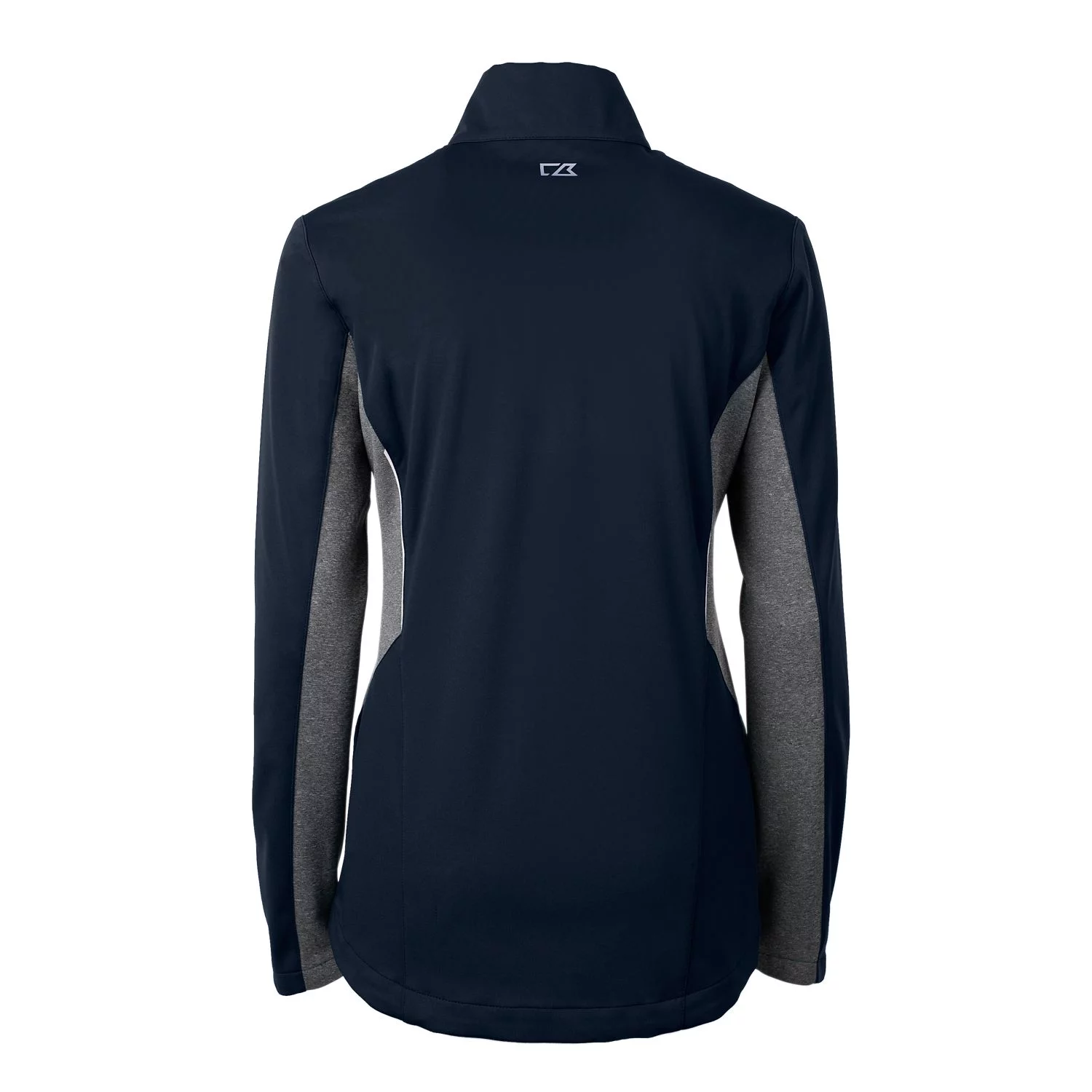 Women's Cutter & Buck Navy Auburn Tigers Vault Navigate Softshell Full-Zip Jacket
