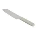 Martha Stewart Everyday 2 Piece Stainless Steel Santoku Knife Set in Gray